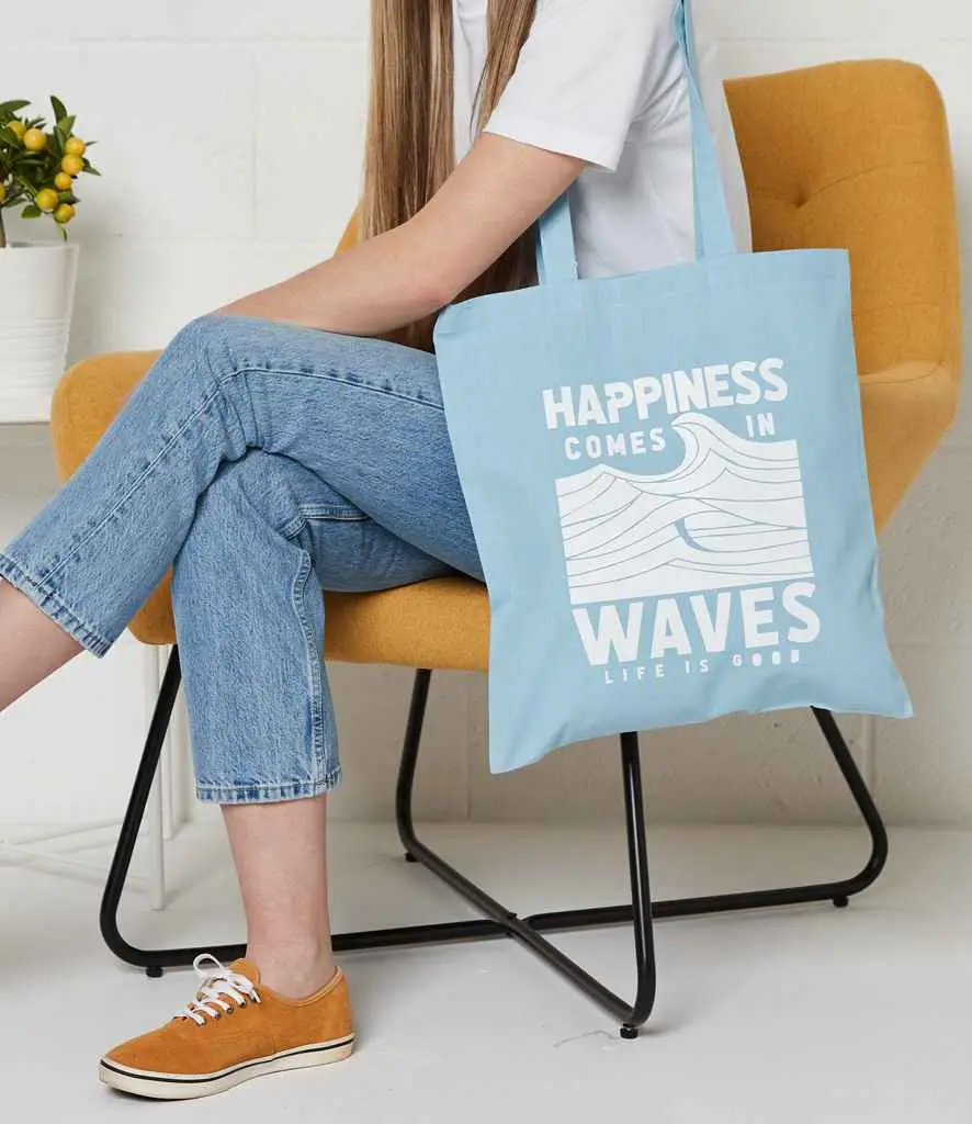 BR001 - Brand Lab Cotton Tote Bag (BLACK)